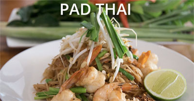 Pad Thai - Ginreab Thai's most popular dish